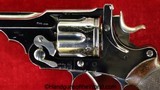 Webley WG Target Model, .450/.455 caliber with English Oak Case and Provenance - 4 of 15