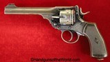 Webley Mark VI Service Revolver, .45acp, Inscribed with Provenance - 2 of 15