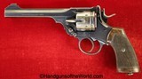 Webley WS Army Model, .450/.455 caliber, Inscribed with Provenance - 2 of 14