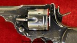 Webley Mark VI Service Revolver, .45acp, Inscribed with Provenance - 3 of 15