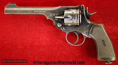 Webley Mark VI Service Revolver, .45acp, Inscribed with Provenance