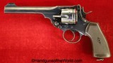 Webley Mark VI Service Revolver, .45acp, Inscribed with Provenance - 2 of 15