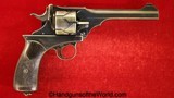 Webley 1901 Fosbery, .455 caliber, Inscribed with WWI KIA Provenance - 3 of 15