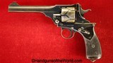 Webley 1901 Fosbery, .455 caliber, Inscribed with WWI KIA Provenance - 2 of 15