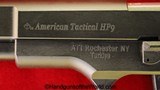 Tisas American Tactical HP9, 9mm-Like New in Box - 10 of 15