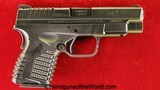 Springfield Armory XDs9, 9mm, Sub-Compact-Like New in Case - 2 of 15