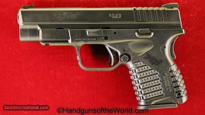 Springfield Armory XDs9, 9mm, Sub-Compact-Like New in Case