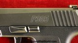 SIG-Sauer P365, 9mm-LNIB - 8 of 13