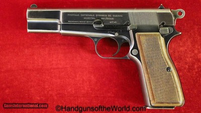 FN Browning High Power, 9mm, Argentine Police Contract