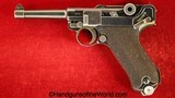 Luger, Mauser P.08 S/42-G Date, 9mm-German WWII Issue - 1 of 15