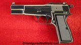 Browning Hi-Power, 9mm, Tangent Sight, Stock Slot-El Capitan-Mint in Pouch - 2 of 15