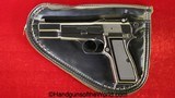 Browning Hi-Power, 9mm, Tangent Sight, Stock Slot-El Capitan-Mint in Pouch - 1 of 15