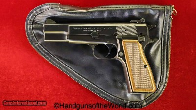FN Browning High Power, 9mm, Built in 1977, Mint in Pouch