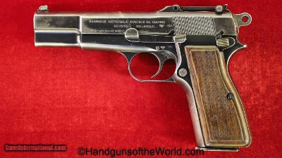 FN Browning High Power, 9mm, Waffen 613 Proofed