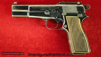 FN Browning High Power, 9mm, Pre-War Military with German Proofs