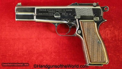 FN Browning High Power, 9mm, Pre-War Belgium Military Issue