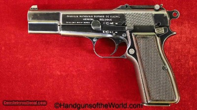 FN Browning High Power, 9mm, Pre-War Military