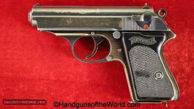 Walther PPk, 7.65mm, Late War Eagle F Police Issue