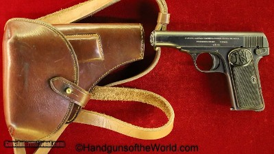 FN 1910 Browning, 7.65mm with Japanese Officers Private purchase Holster