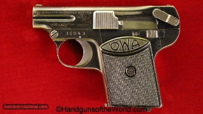 OWA VP, 6.35mm, Early Type, Austrian Dated 1922