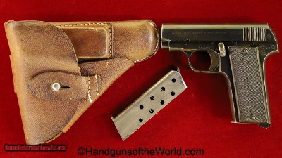 Grande Precision, Spanish Long Grip, 6.35mm, Geco Retailer Marked-Full Rig