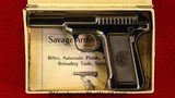 Savage 1907, .32 caliber High Polish, Superb in Box - 1 of 15