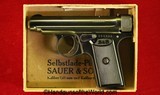 Sauer 1913, 7.65mm with Original Box - 1 of 15