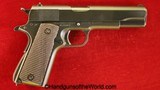 Colt 1911A1, .45acp, US Army Issue, Built in 1943-Superb - 3 of 15