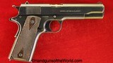 Colt 1911, .45acp, US Army Issue, Built in 1918-Mint Black Army - 3 of 14