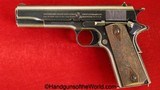 Colt 1911, .45acp, US Army Issue, Built in 1918-Mint Black Army - 2 of 14