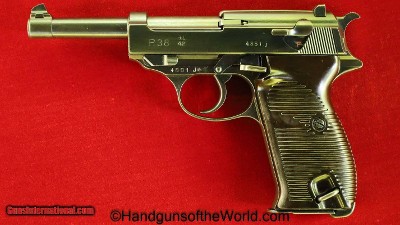 Walther P-38, AC-42, 9mm, German WWII Issue