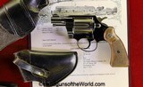 Colt Cobra, .38 Special, USAF Grips with 2 Holsters and a Factory Letter - 1 of 15