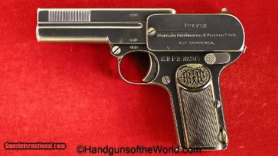 Dreyse 1907, 7.65mm, Berlin Police Marked