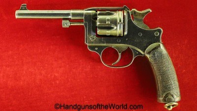 French 1892 Revolver, 8mm, Naval Issue, Dated 1903