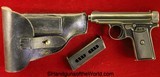 Sauer 1913, 7.65mm, Police Issue with 2 Matching Magazines and a Holster