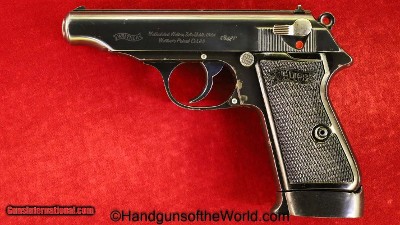Walther PP, .22lr, Pre-War with Box Magazine Base