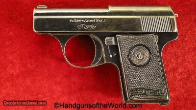 Walther Model 9, 6.35mm, Tiny Vest Pocket