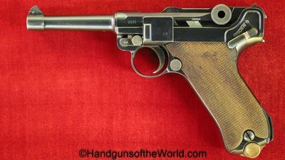 Luger P.08 DWM 1916, 9mm with a Matching Magazine