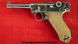Luger P.08 DWM 1917, 9mm, WWI German Issue