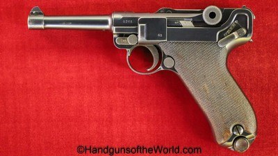 Luger P.08 DWM 1913, 9mm, German WWI Issue