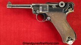 Luger P.08, Mauser Banner 1939, 9mm Police Eagle L with a Matching Magazine