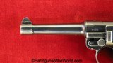 Luger P.08, 42-1939, 9mm, German WWII Issue with a Matching Magazine - 9 of 15