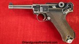 Luger P.08, 9mm, Mauser S/42-1936, German WWII Issue