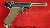 Luger P.08, 9mm, Mauser S/42-1936, German WWII Issue - 2 of 15
