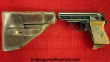 Walther PPk, 7.65mm, Pre-War with Holster