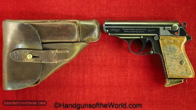 Walther PPk, 7.65mm, Pre War with Holster