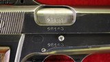 FN Browning High Power, 9mm, German WWII with a Tangent Sight - 5 of 15