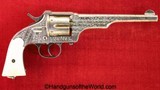 Merwin & Hulbert Large Frame Double Action Revolver, .44-40-Factory Engraved - 2 of 15