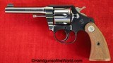 Colt Police Positive, .32 caliber, Built in 1935, Mint in Box - 2 of 15