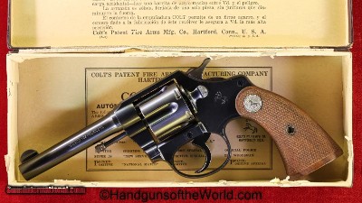 Colt Police Positive, .32 caliber, Built in 1935, Mint in Box